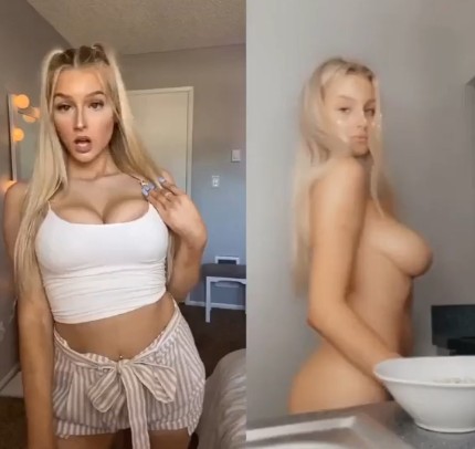 Csblondebombshell Nude Tiktok Dances