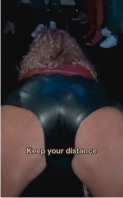 Fabiolavolkers Hot Booty shaking Video