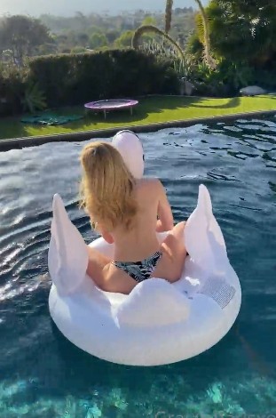 Grace Charis Pool Relaxing Video