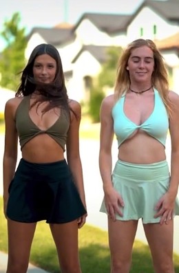 Grace Charis and Leah Black short clip
