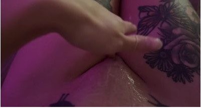 Tabby Ridiman creamy pussy bedtime